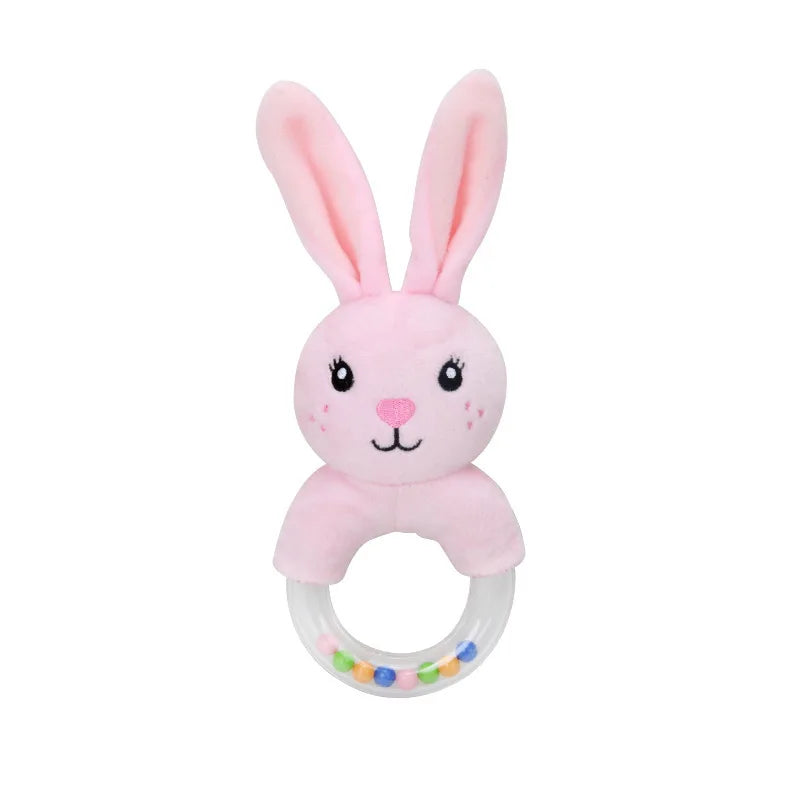 Hochet Peluche Animal et Plastique - vue 2