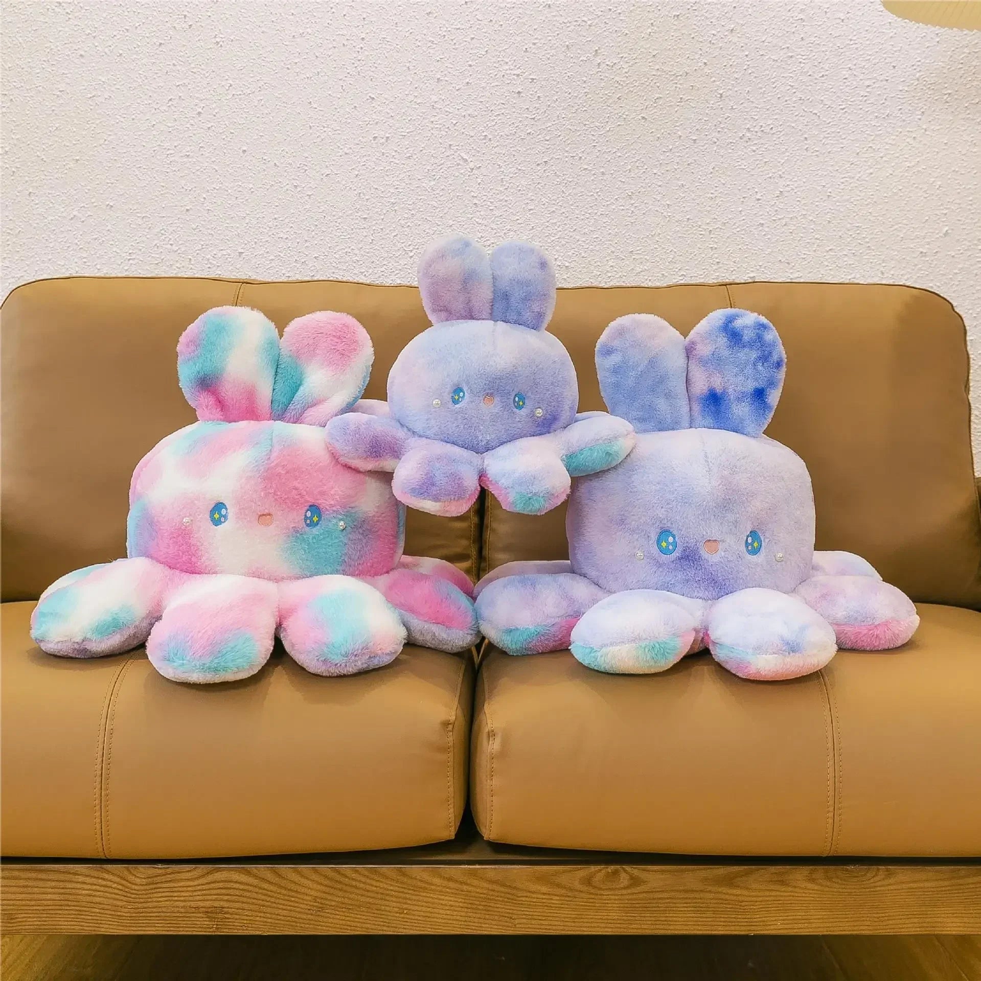 Peluche Pieuvre Réversible Mignonne Xxl - vue 2