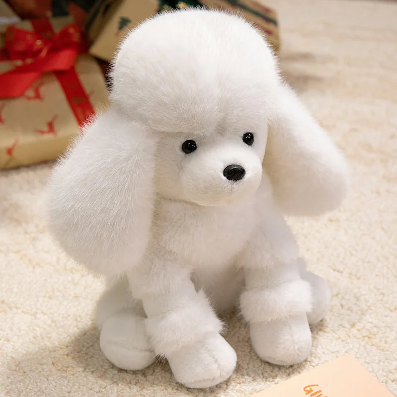 Peluche Caniche Blanc - vue 2