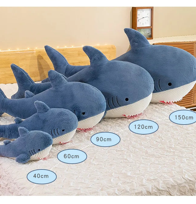 Grosse Peluche Requin Mignon - vue 3