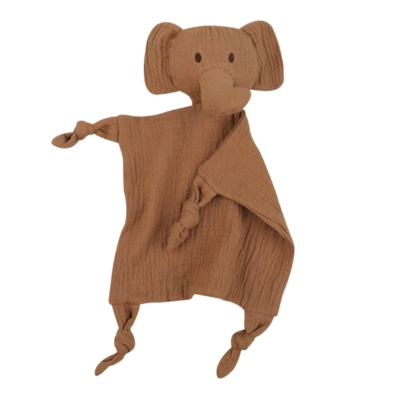 Doudou Lange Éléphant - Multiples Couleurs - vue 2