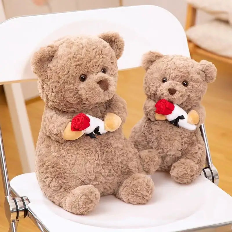 Ours en Peluche avec Fleurs - vue 4