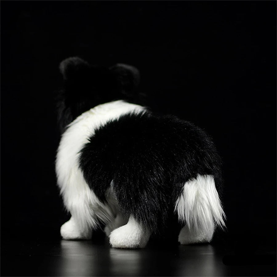 Peluche Border Collie Noir - vue 3