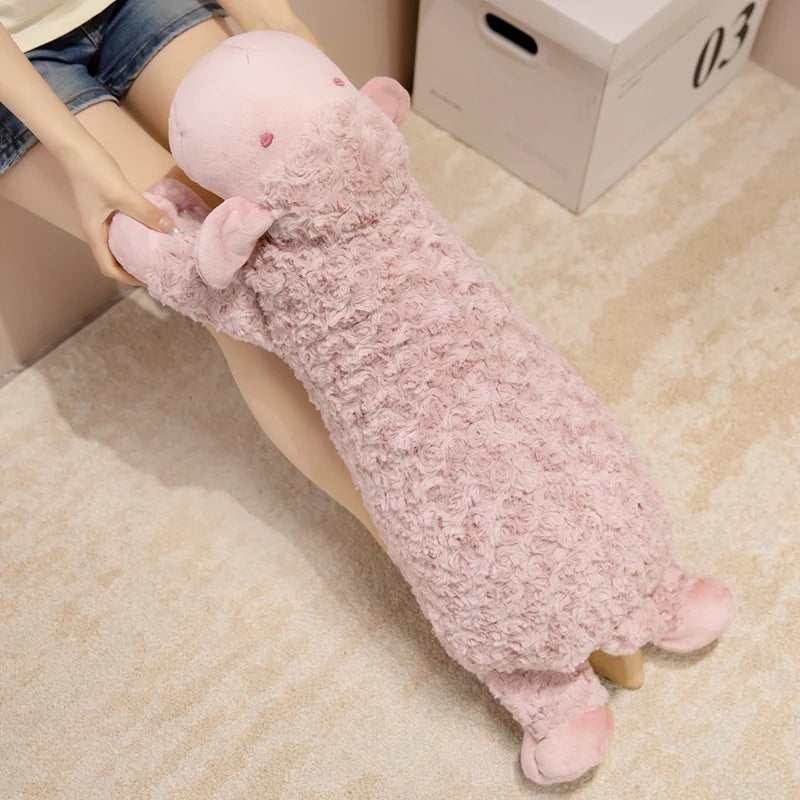 Coussin Mouton Peluche Fourrure Bouclé - vue 4