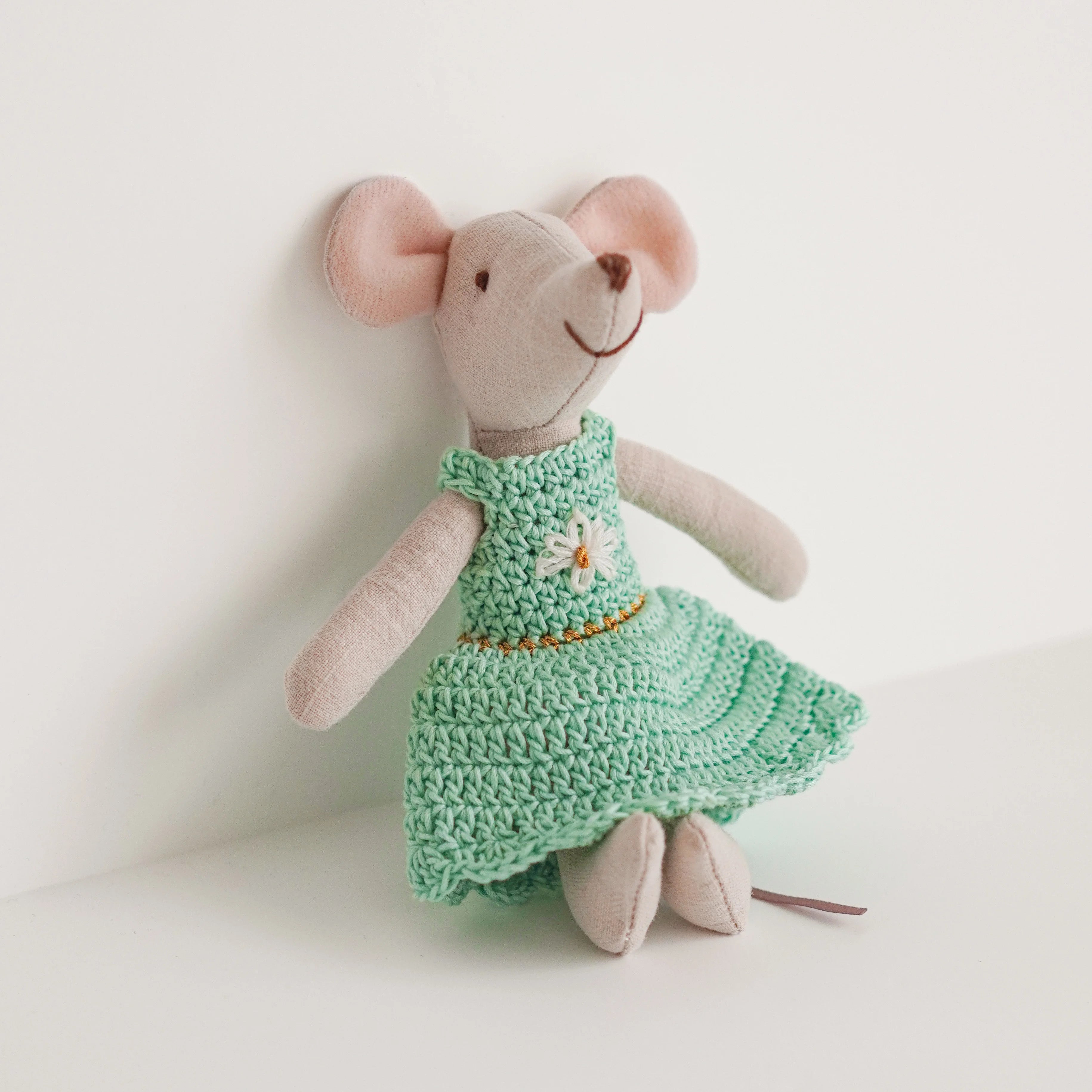 Doudou Souris avec Robe - vue 4