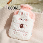 Kawaii Bouillotte Lapin Rose et Blanc Japon - vue 11