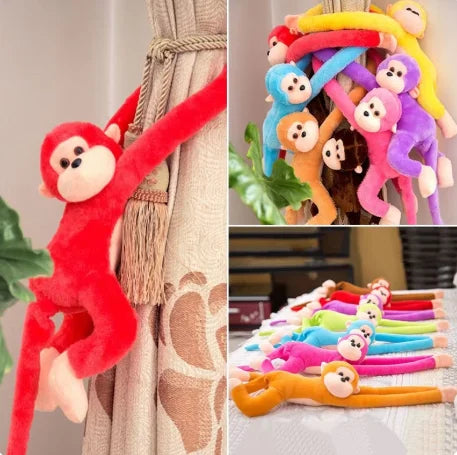 Peluche Singe Multicolore - vue 2