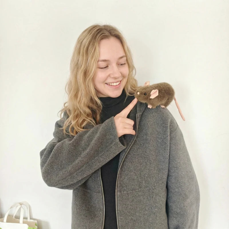Doudou Souris Marron - vue 2