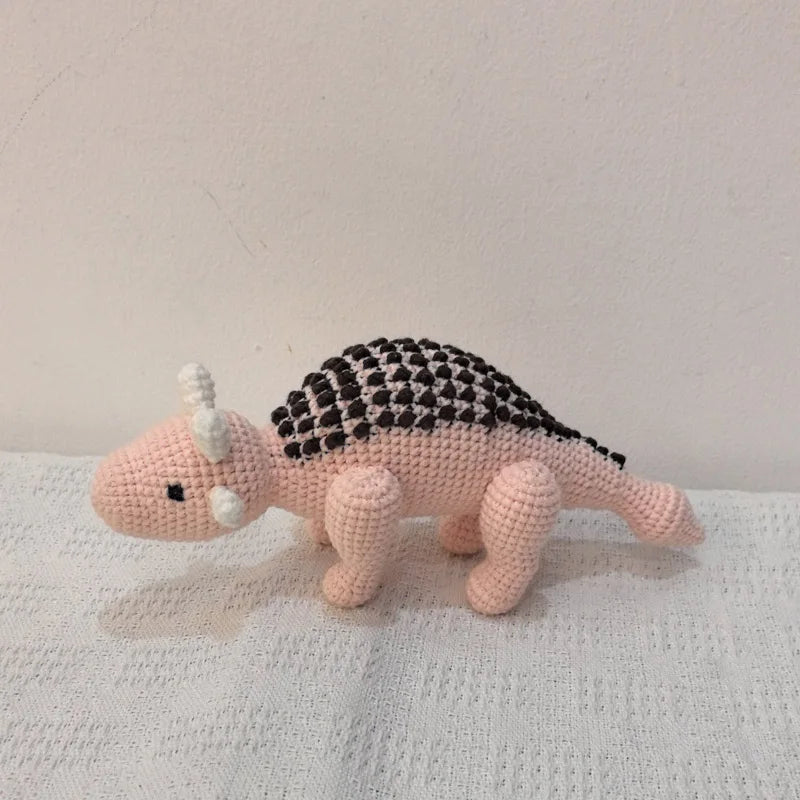 Peluche Crochet Dinosaure - Ankylosaure - vue 2