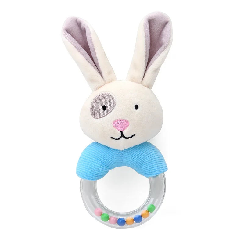 Hochet Peluche Animal et Plastique - vue 3