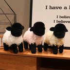 Peluche Agneau Noir avec Fourrure - vue 3