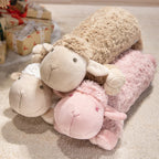 Coussin Mouton Peluche Fourrure Bouclé - vue 7