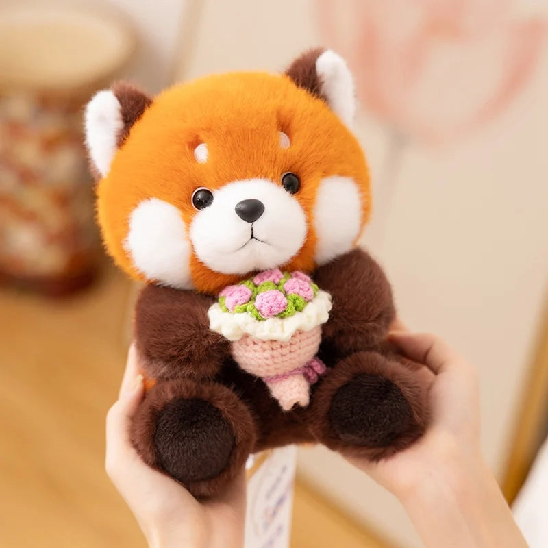 Peluche Panda avec Fleurs - vue 4