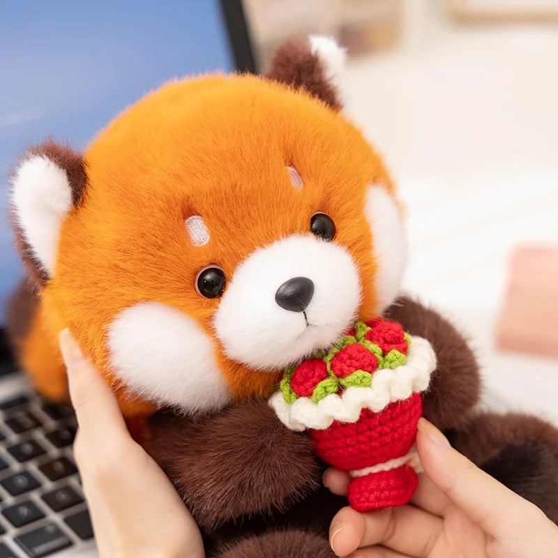 Peluche Panda avec Fleurs - vue 3