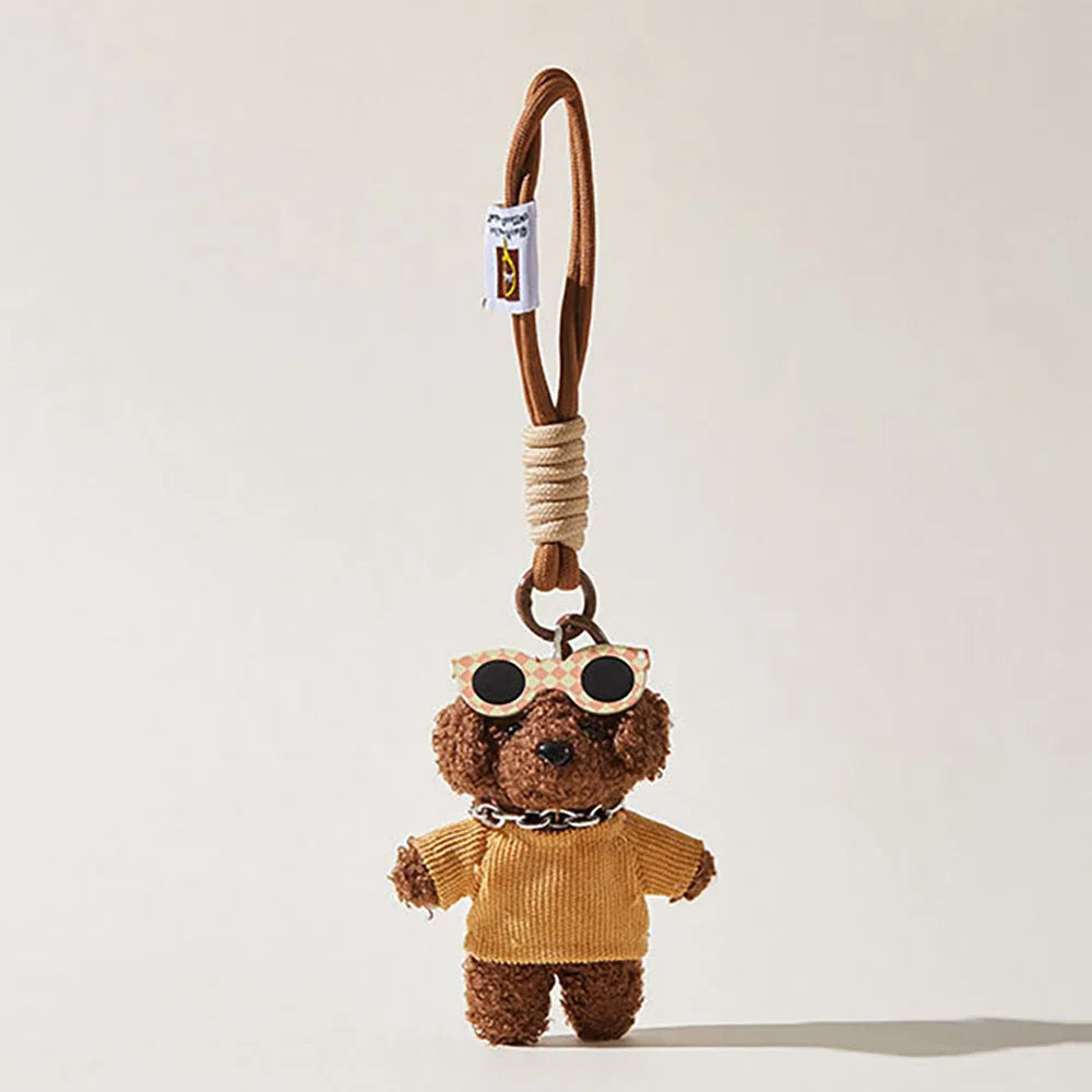 Chien Peluche Pendentif