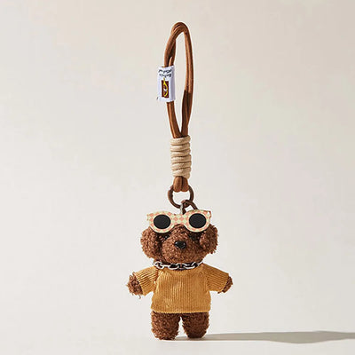 Chien Peluche Pendentif