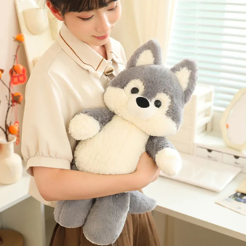 Peluche Loup Gris - vue 3