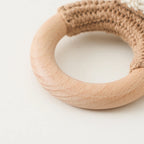 Hochet Chien en Peluche et Bois - vue 5