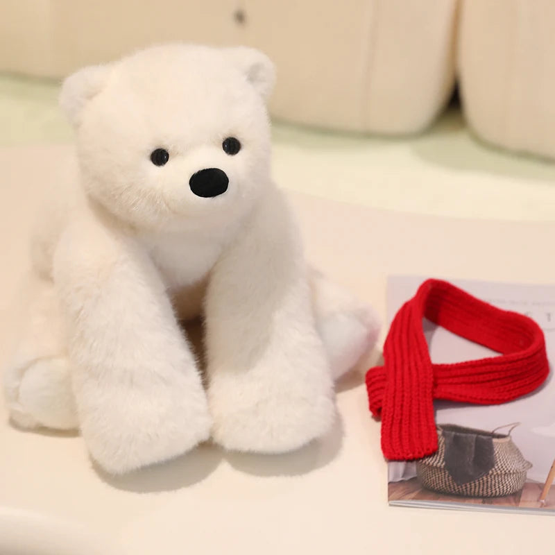 Ours Polaire en Peluche Blanc - vue 3