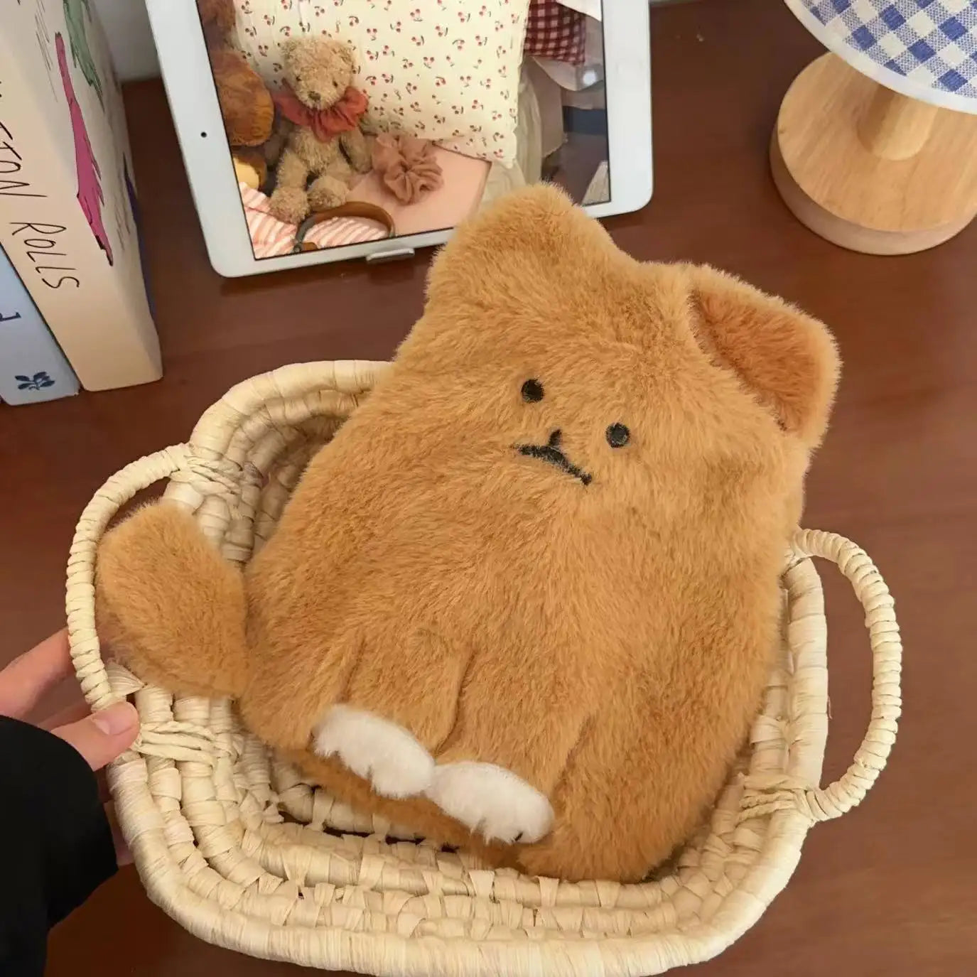 Peluche Bouillotte Chat - vue 7