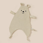 Doudou Plat Ourson en Coton - Multiples Couleurs - vue 8