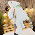 Grand Ours en Peluche Blanc - vue 2