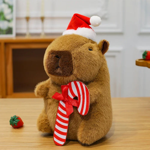 25 Cm Peluche Capybara Noël - vue 2
