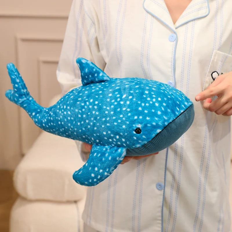 Peluche Baleine Bleu Tacheté - vue 2