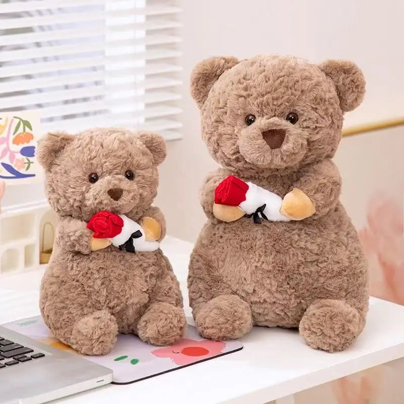 Ours en Peluche avec Fleurs - vue 3