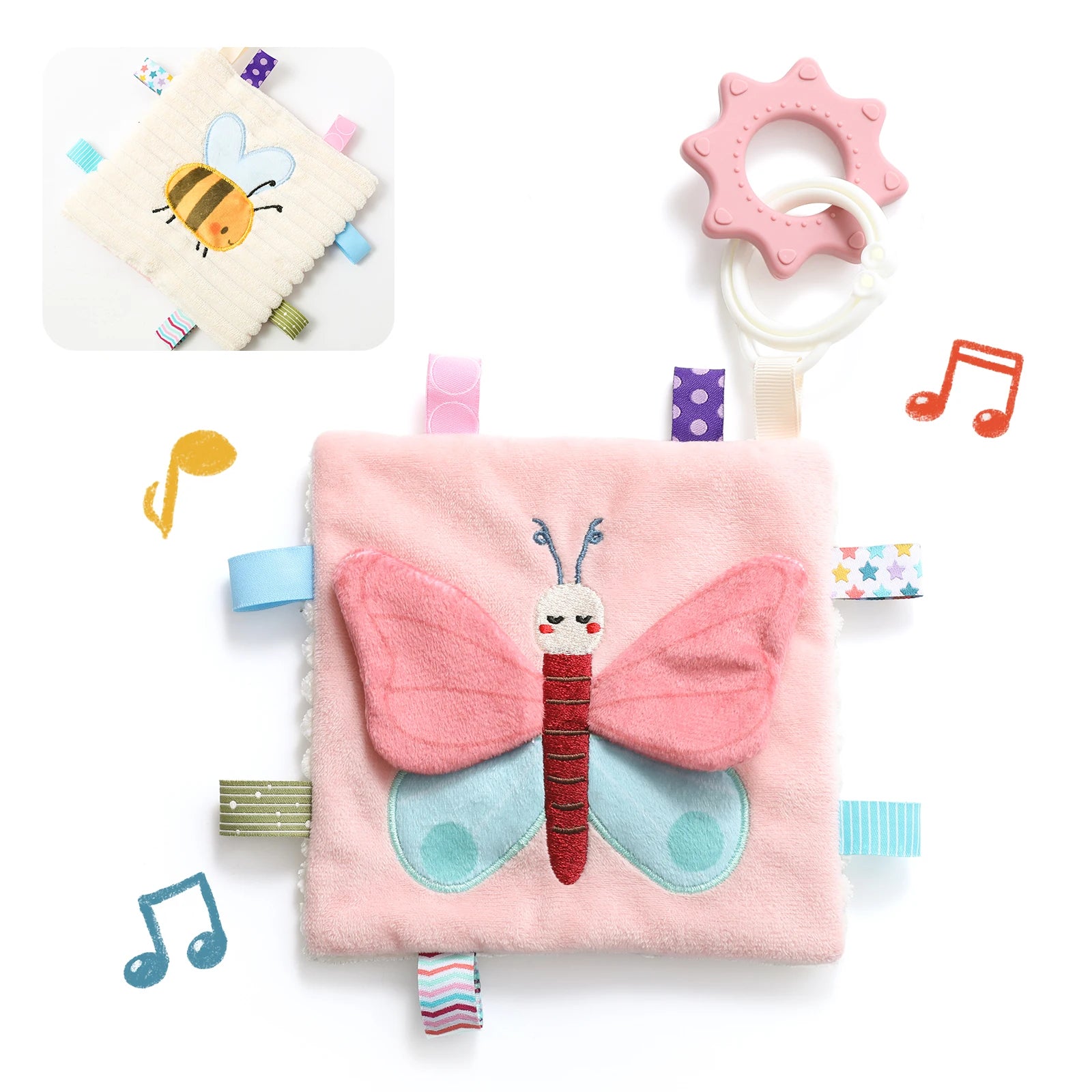 Doudou Couverture Animaux Multisensorielle - vue 10