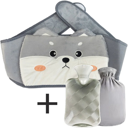 Bouillotte Peluche Husky - vue 2