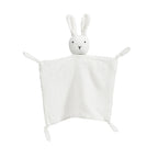Doudou Lapin Plat - Blanc - vue 2
