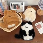 Peluche Bouillotte Chat - vue 2