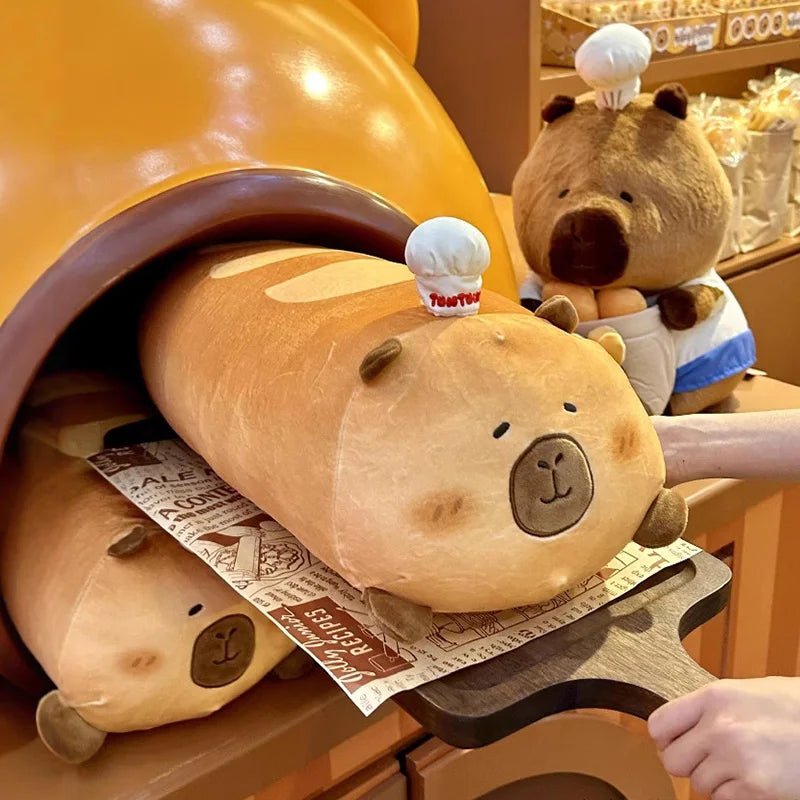 Grosse Peluche Capybara Baguette - vue 3