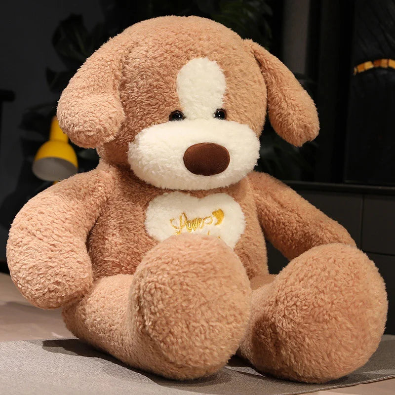 Peluche Chien Marron - vue 2