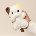 Doudou Plat Chat Tricolore - vue 2