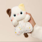 Doudou Plat Chat Tricolore - vue 2