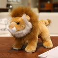 Petit Lion Réaliste en Peluche - vue 2