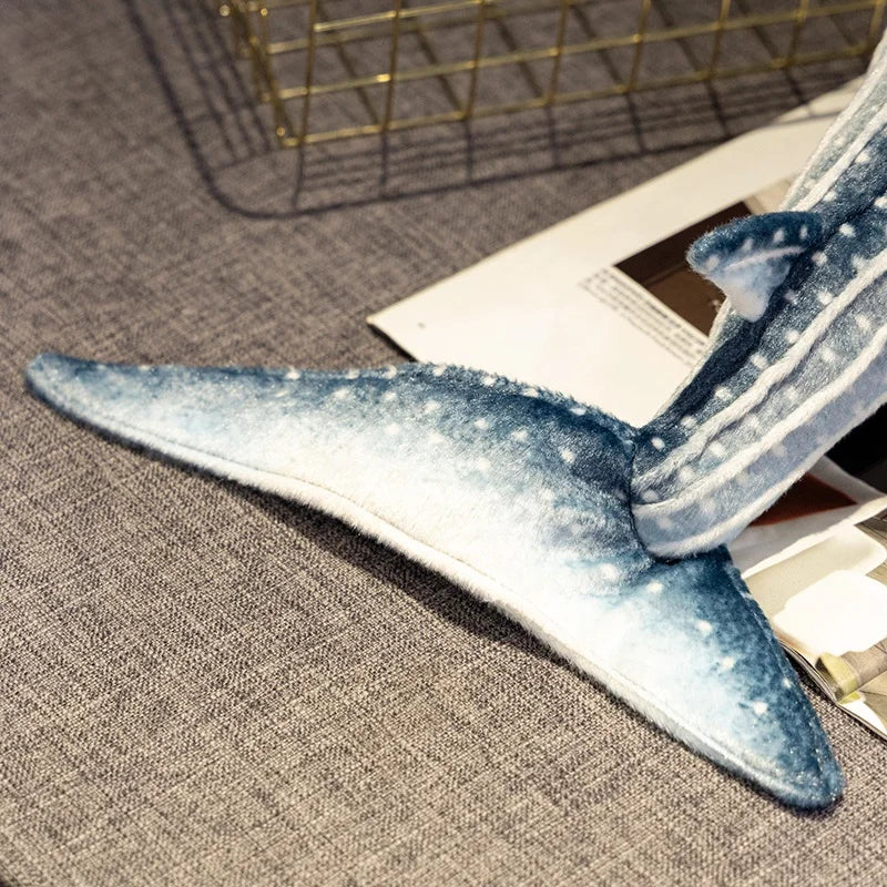 Peluche Requin Baleine Réaliste - 60 Cm - vue 7
