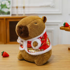 25 Cm Peluche Capybara Noël - vue 4