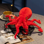 Peluche Pieuvre Rouge - vue 4