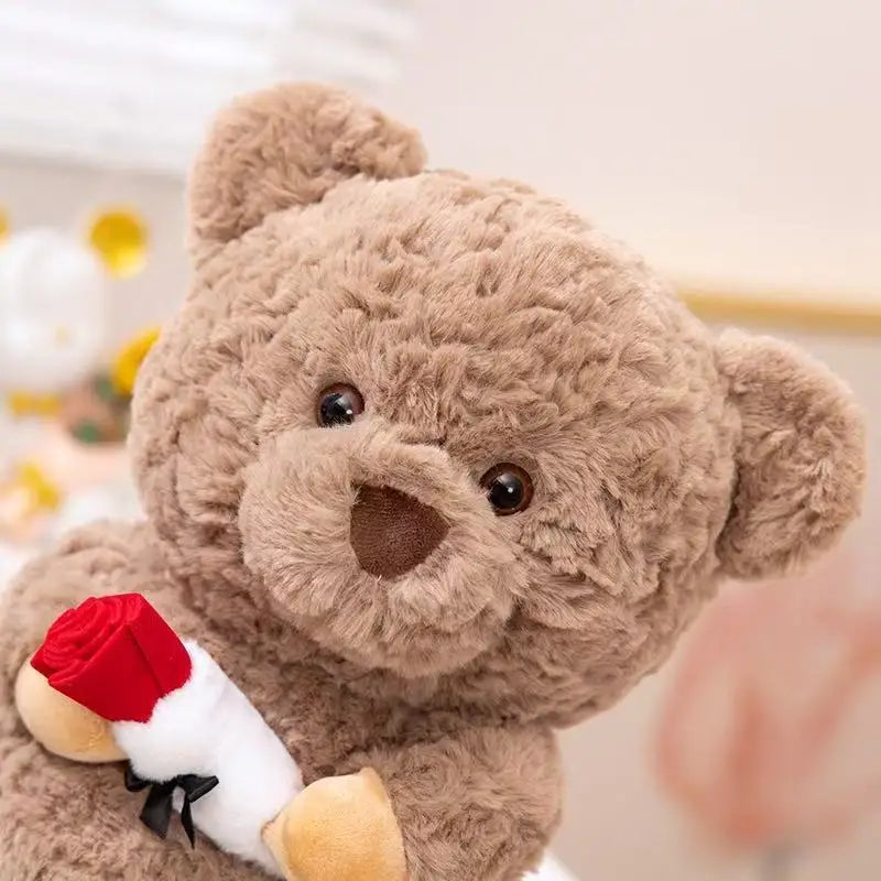Ours en Peluche avec Fleurs - vue 2