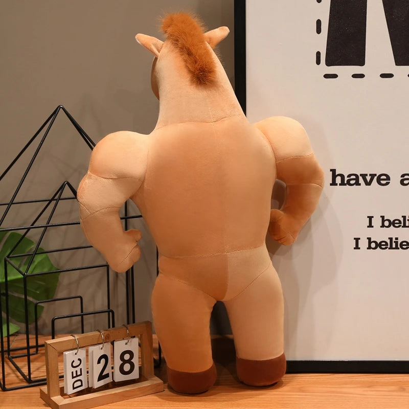 Peluche Cheval Musclé - vue 3