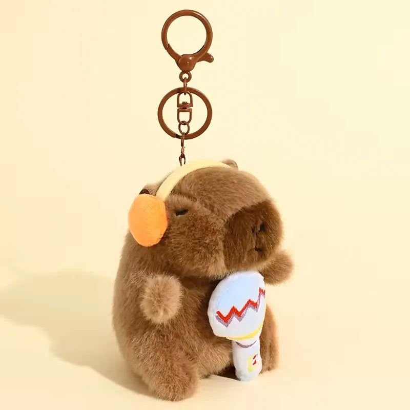 Pendentif Capybara Peluche Musiciens - vue 6