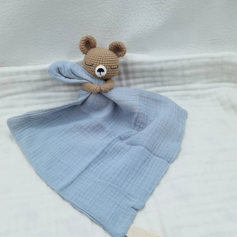 Petit Ours Plat/serviette en Peluche - vue 4