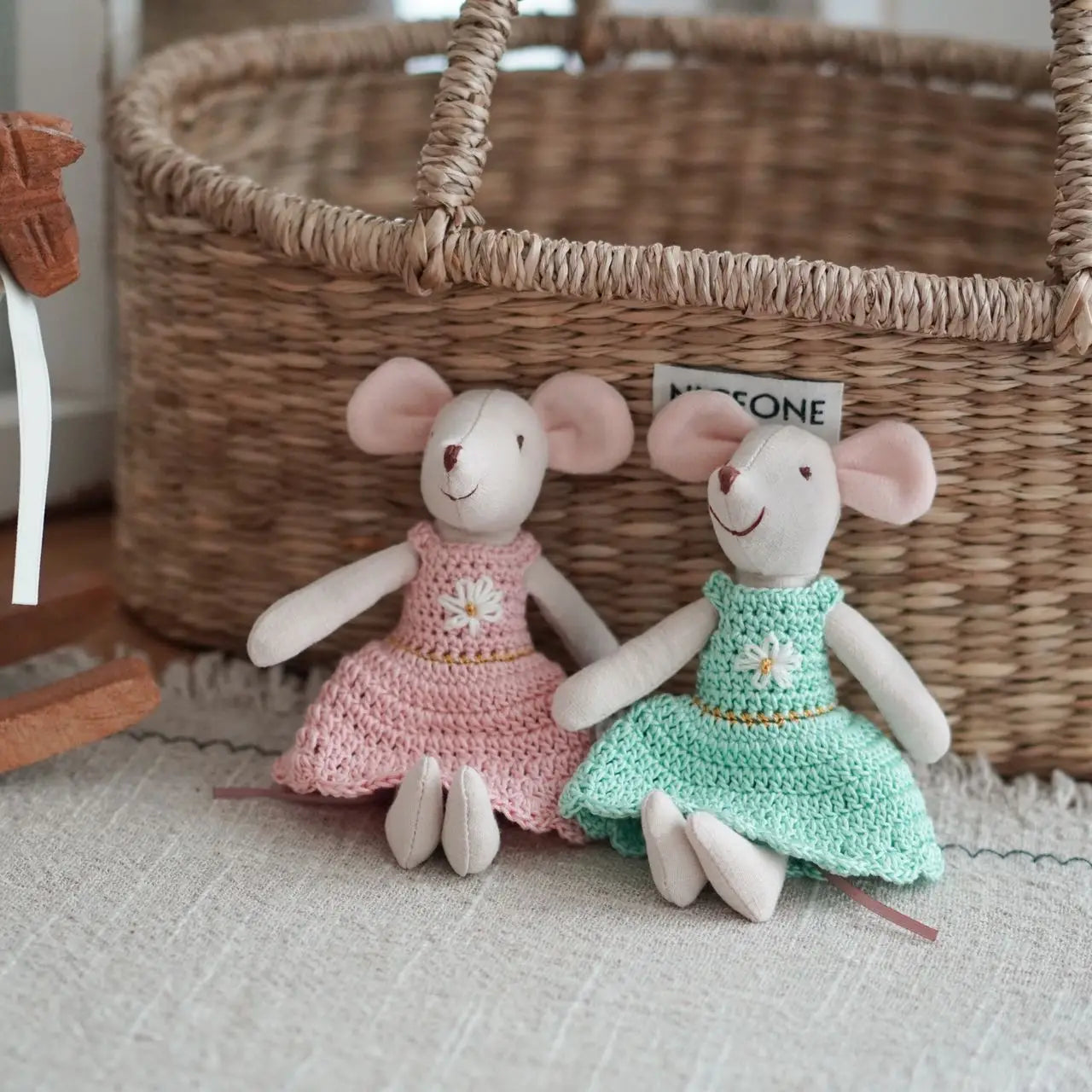 Doudou Souris avec Robe - vue 7