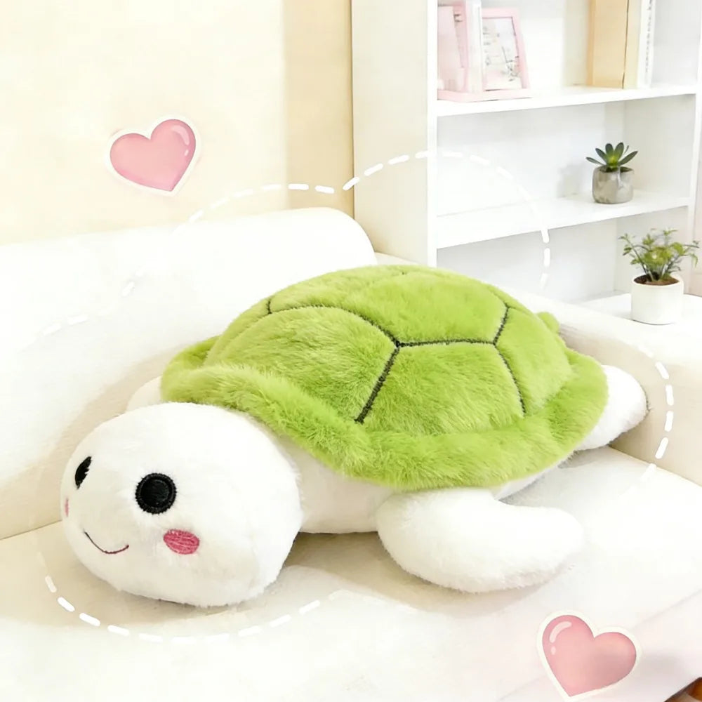 Peluche Tortue Blanche Mignonne - vue 7