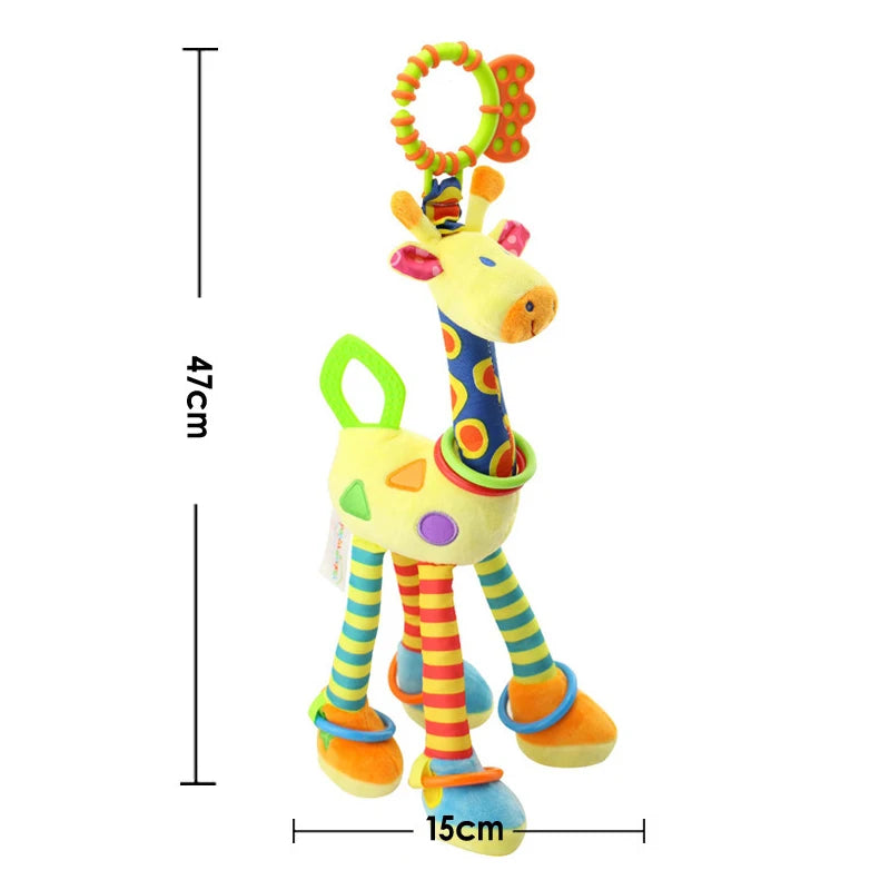 Doudou Girafe Bebe Jouer - vue 5