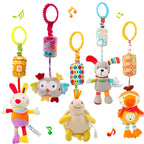 Doudou Hochet Multi Couleurs Suspendue - vue 2