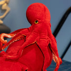 Peluche Pieuvre Rouge - vue 6
